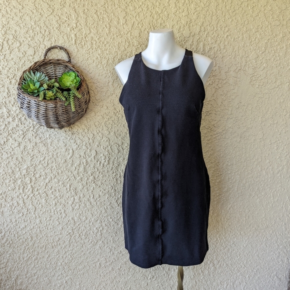 Athleta Whirlwind Razorback black size m - Picture 2 of 6